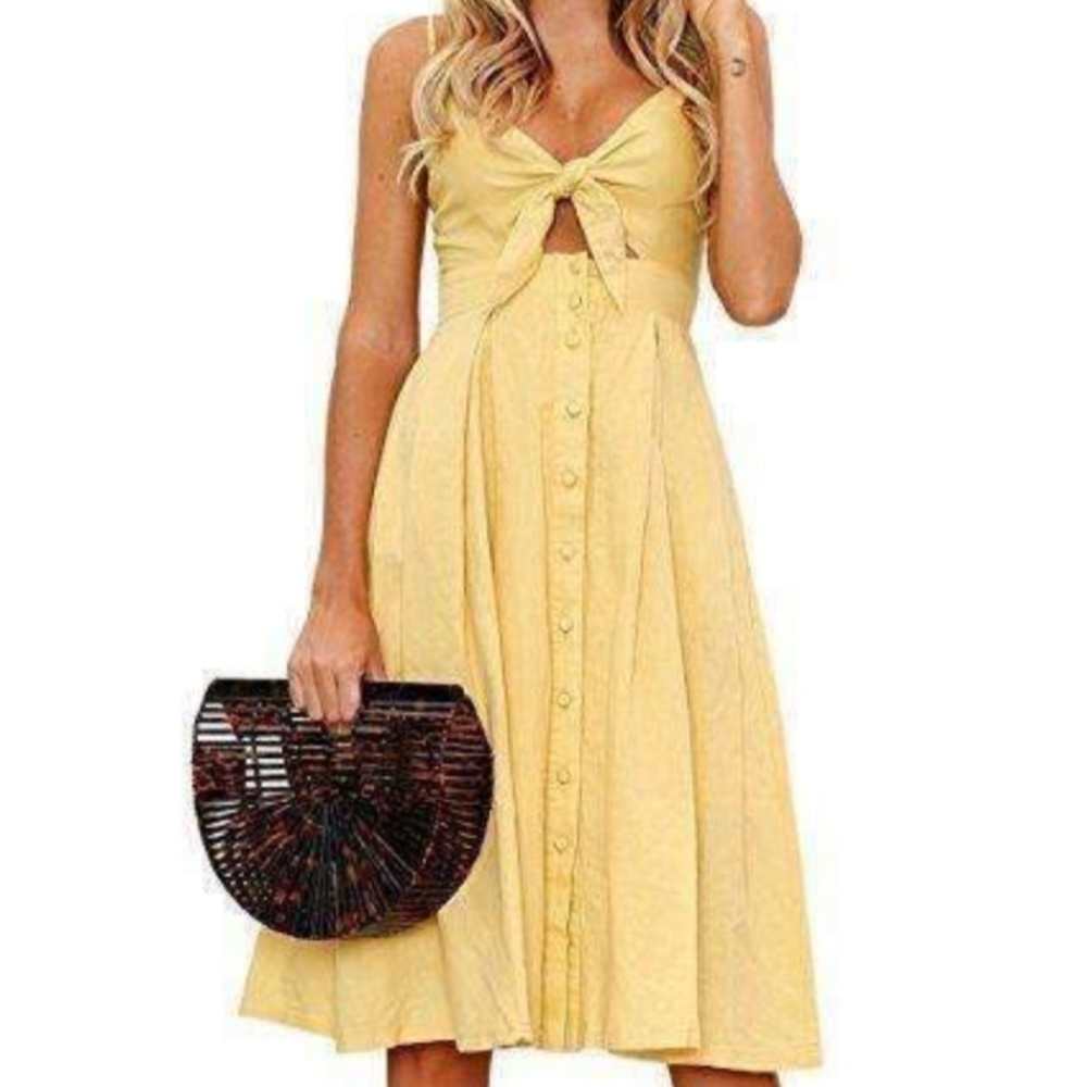 Yellow dress